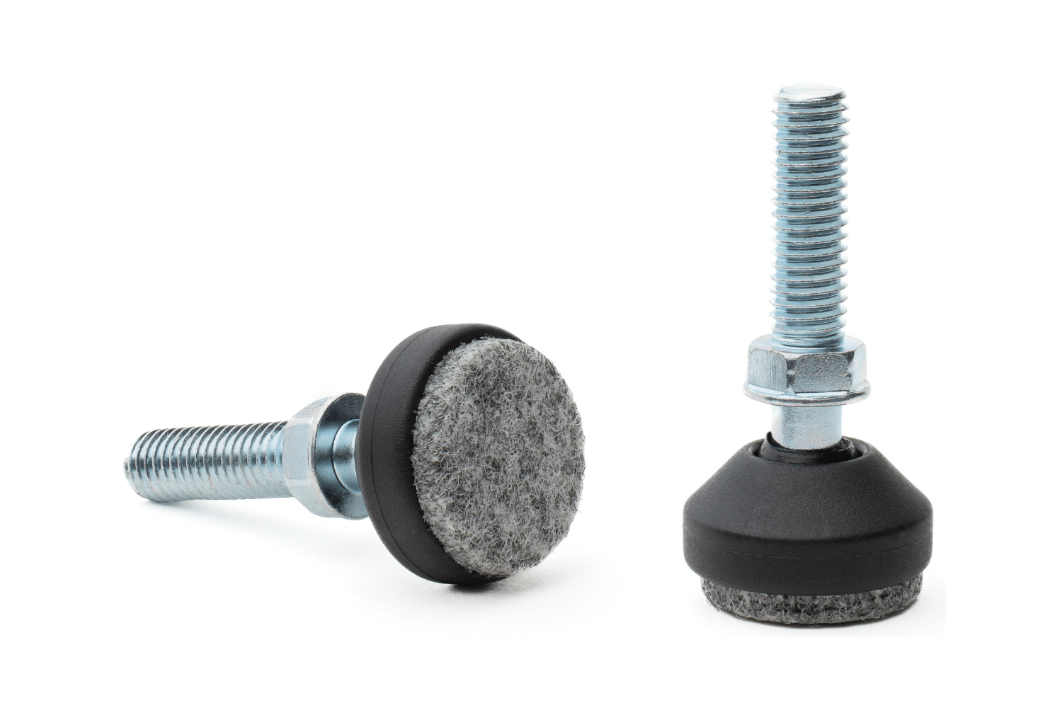 Filzgleiter mit Gewinde – kippbar – M8