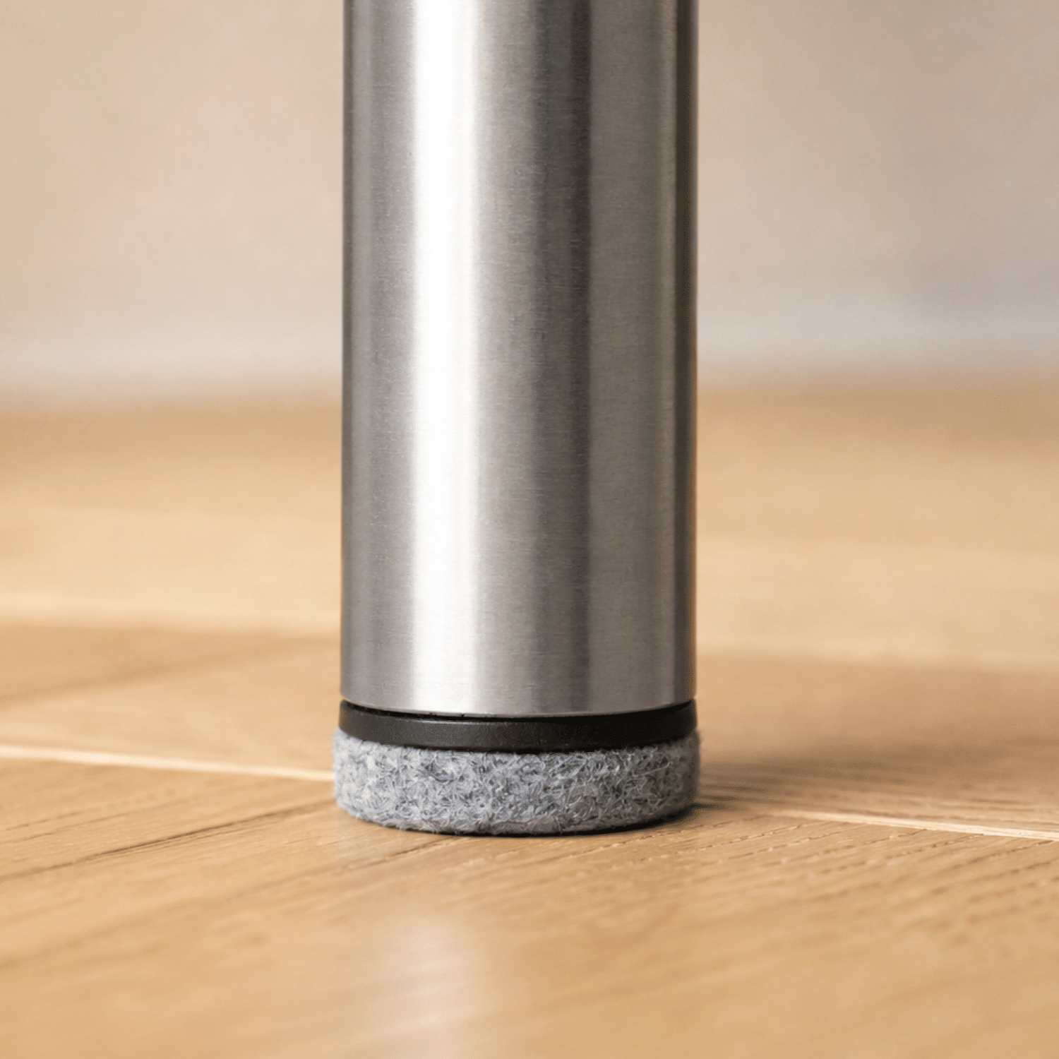 Stuhlstopfen mit Filz rund - Premium+