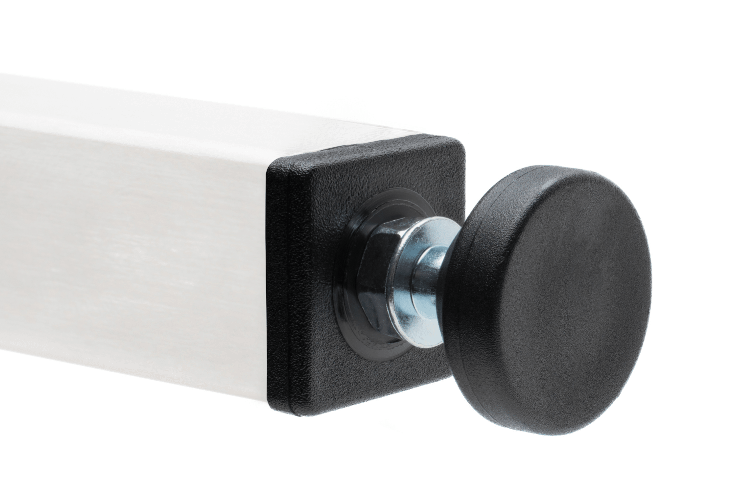 Kunststoffgleiter mit Gewinde – kippbar – M8 - Mit Stuhlbein