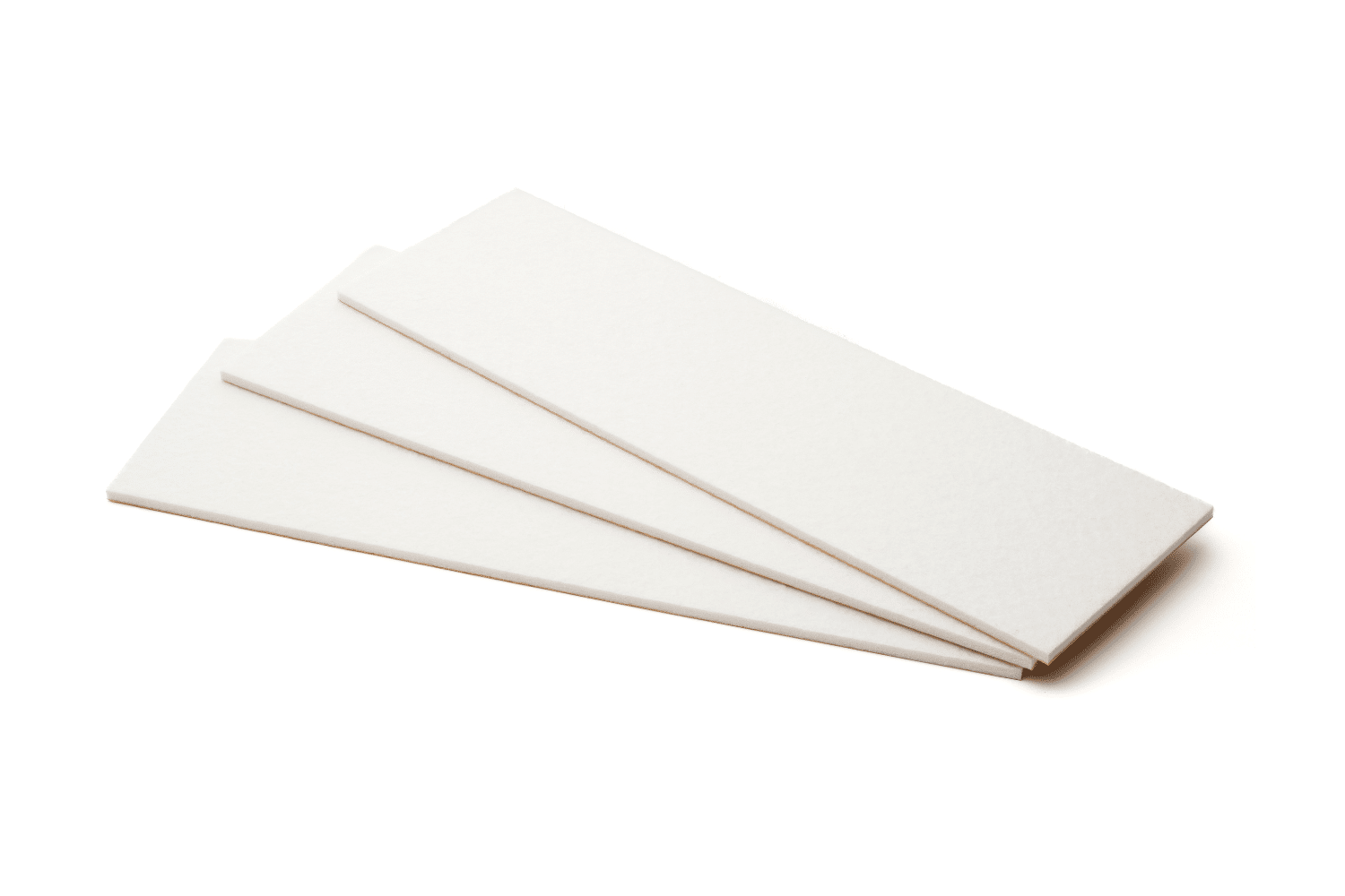Selbstklebender Filzstreifen 100cm x 10cm - Beige