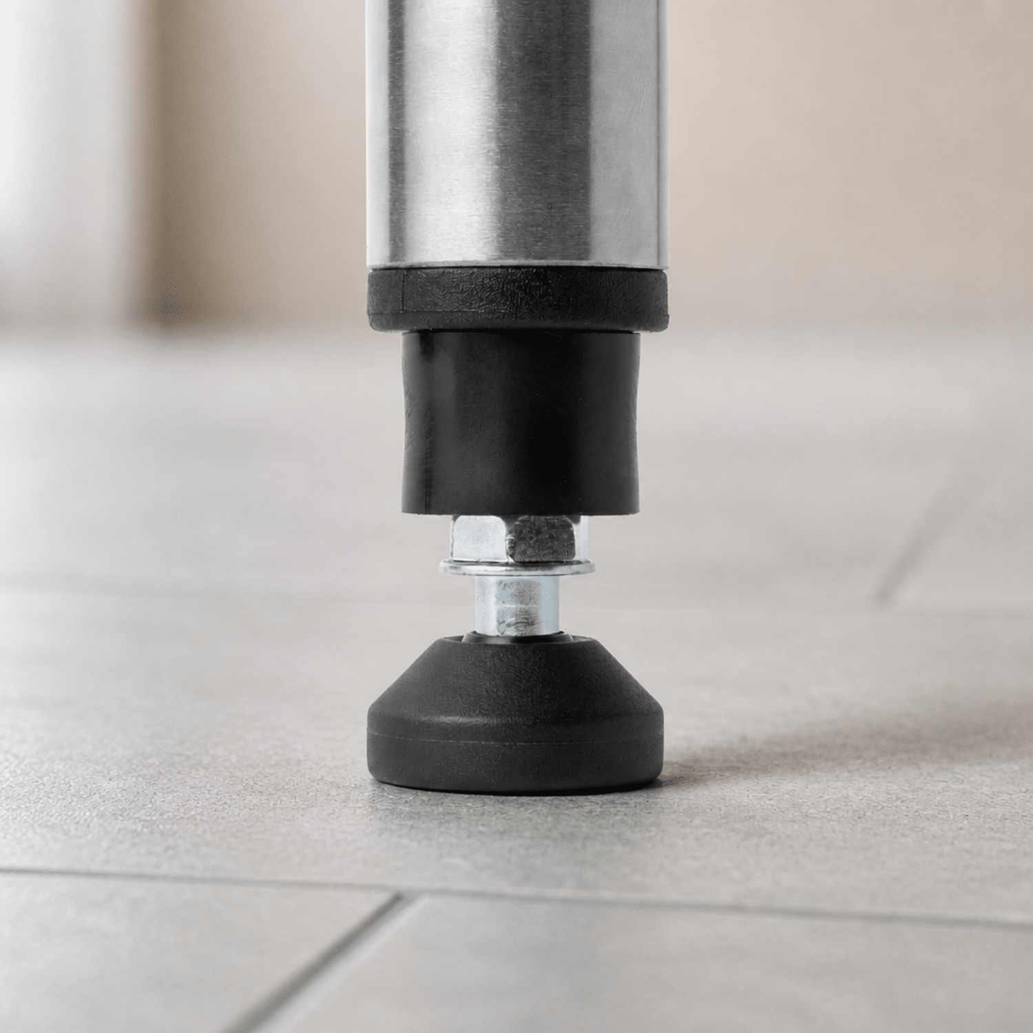 Stuhlbeinerhöhung - 4,5cm - Rundes Bein