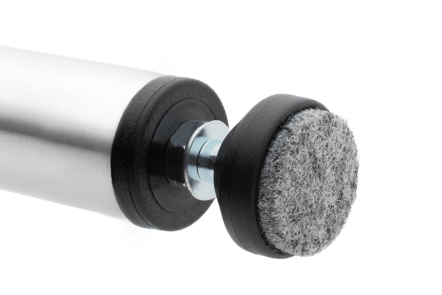 Stuhlbein-Erhöhung mit Filz - 3 cm - Rundes Bein - Mit stuhlbein