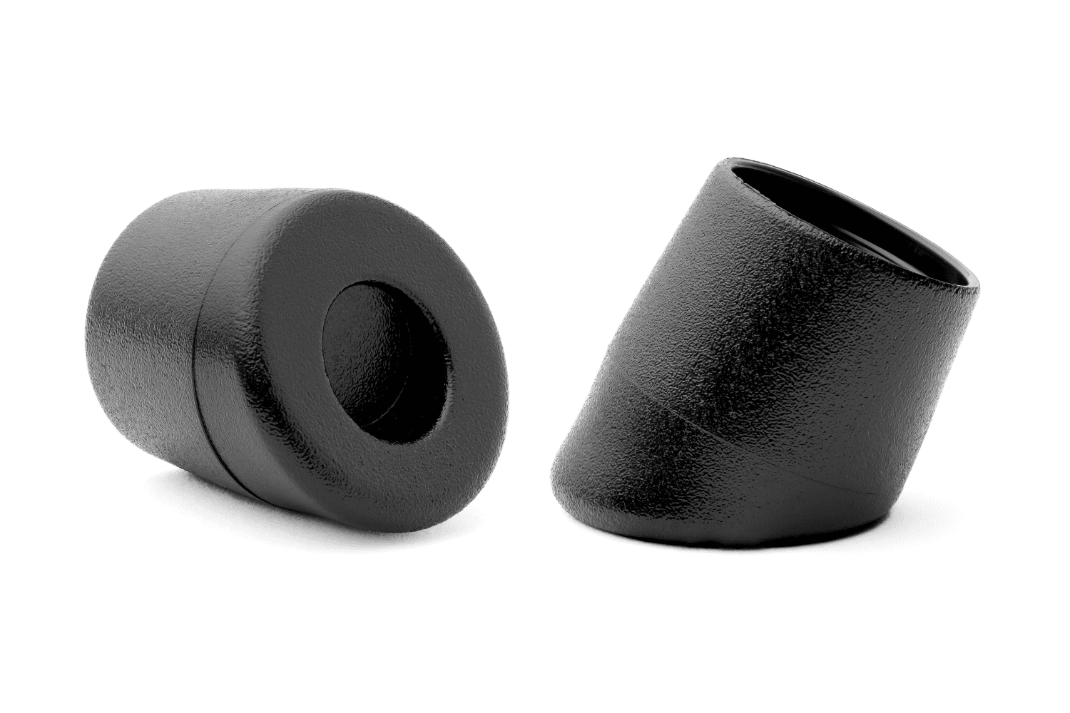 Stuhlkappe schräg schwarz - Stuhlgleitershop.de - variante 2