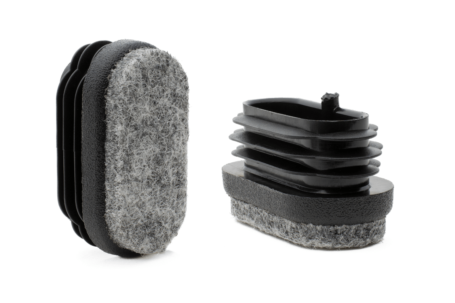 Stuhlstopfen oval mit Filz