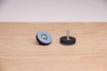 Glijnagel rond met Teflon en schroef (Extra sterk) - Stoeldop Shop