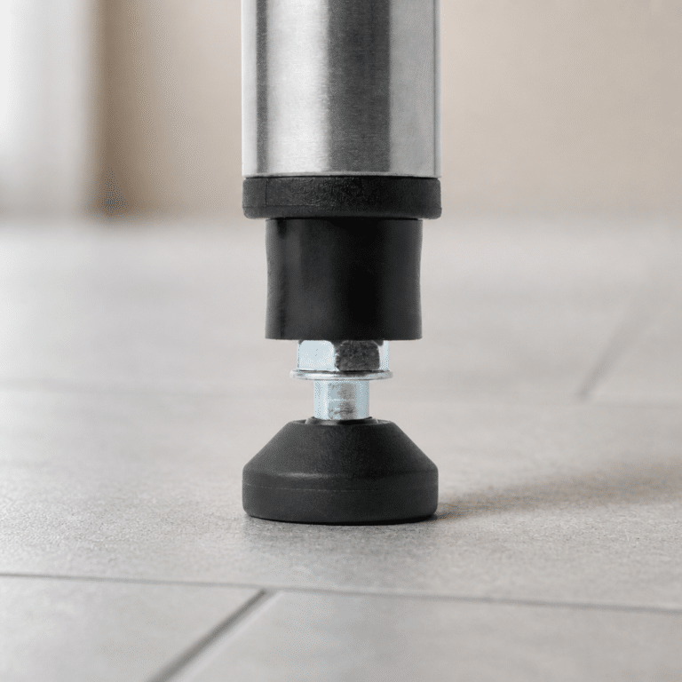 Stuhlbeinerhöhung - 4,5cm - Rundes Bein