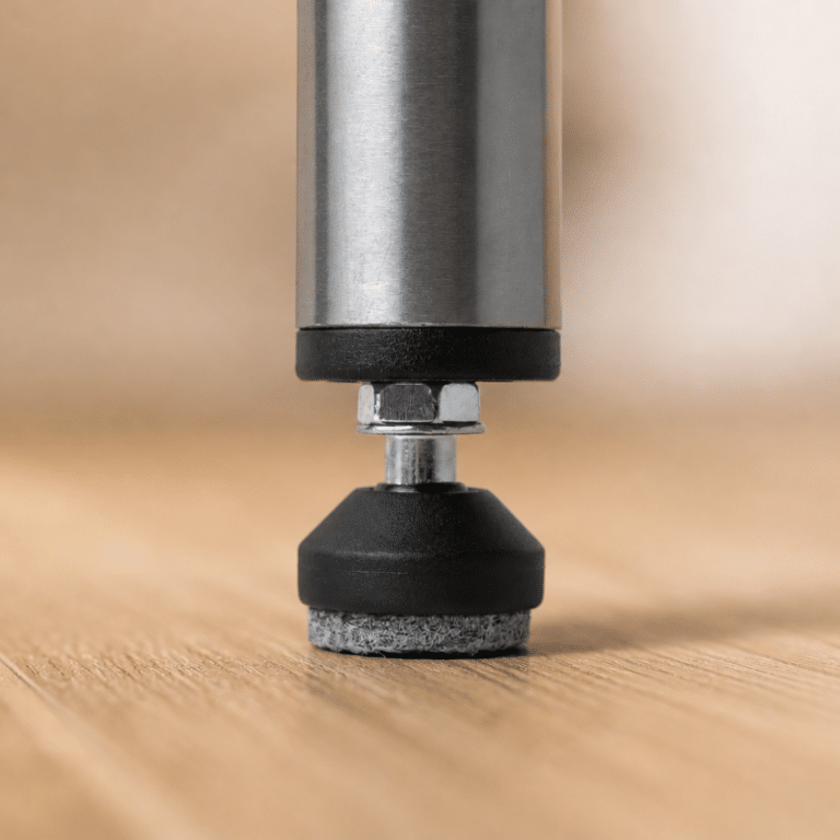 Stuhlbeinerhöhung mit Filz - 3 cm - Rundes Bein