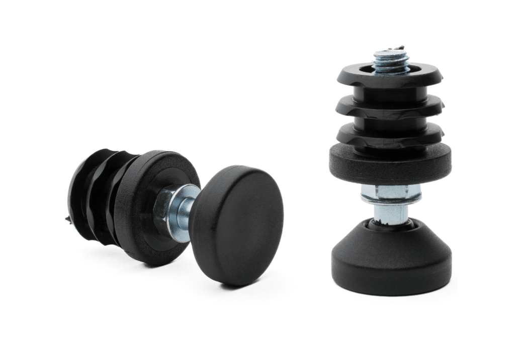Stuhlbein-erhöhung - 3 cm - rundes bein