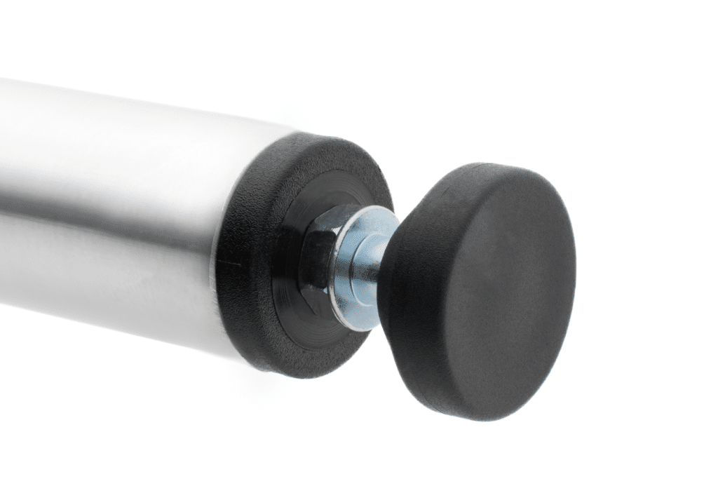 Stuhlbein-erhöhung - 3 cm - rundes bein - mit stulbein
