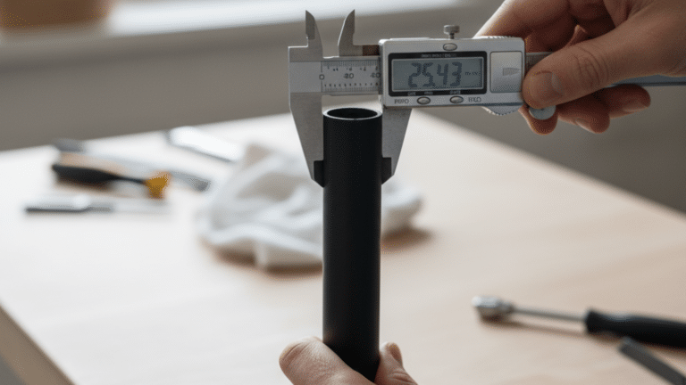 Innenrohrdurchmesser messen – so passt der stuhlgleiter